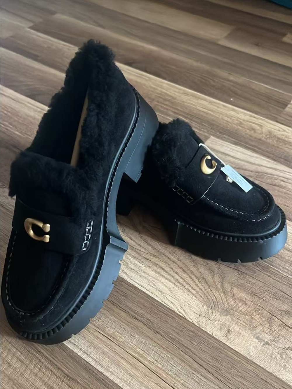 Coach Leah Platform Loafers